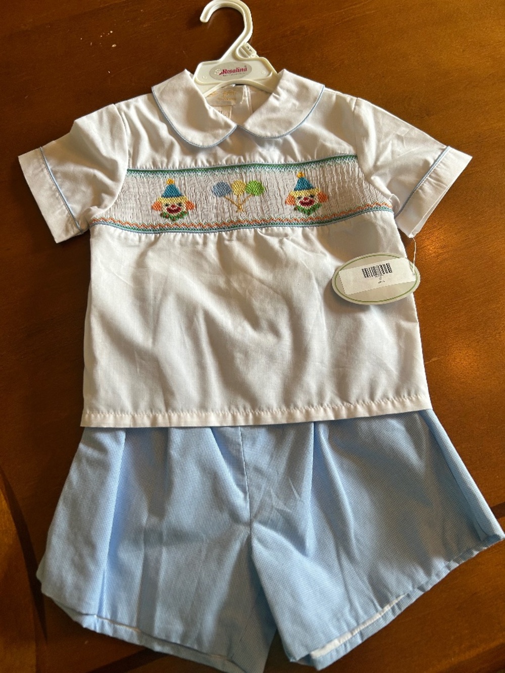 Rosalina 2T clown set NWT